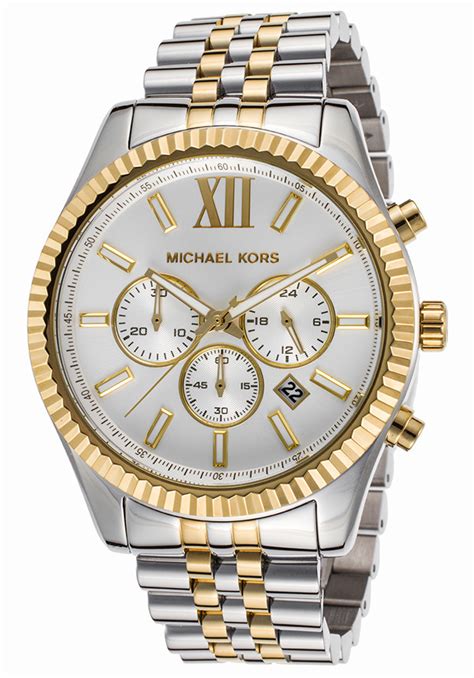 michael kors gold lexington watch diameter|Michael Kors lexington watch mk8344.